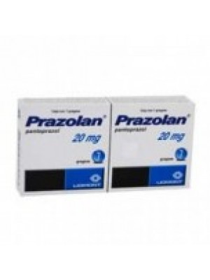 PRAZOLPAN 40 mg. 1 vial